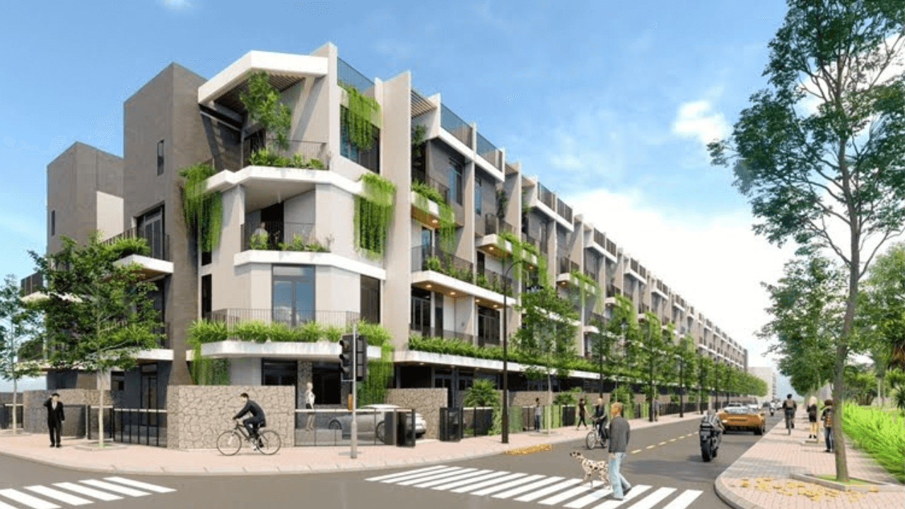 Trang chủ Dự án Đông Bình Dương có quy mô triển khai là 126,7ha với số lượng sản phẩm 6.433 nền đất