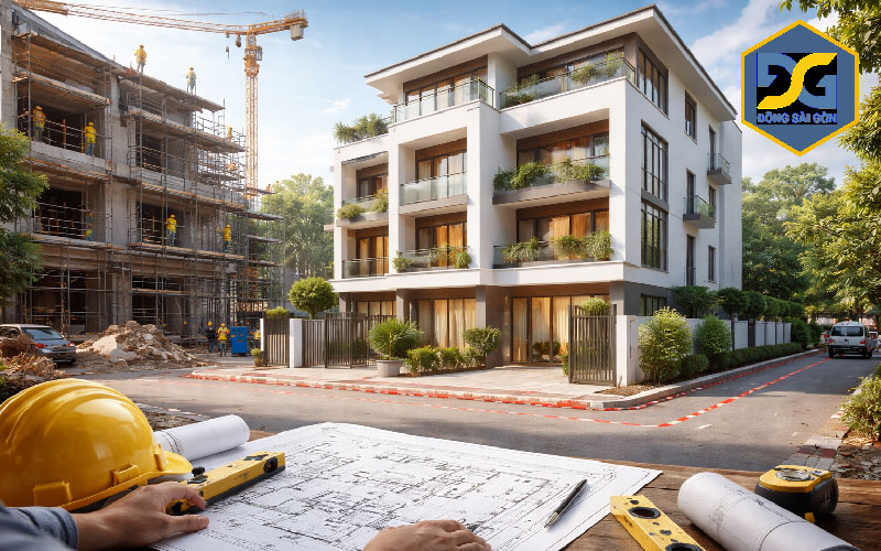 Bảng giá xây dựng dự án Đông Bình Dương 2026: Giá trọn gói & Thô