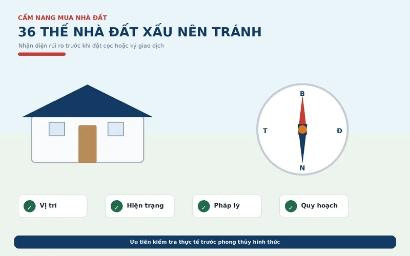 36 thế nhà đất xấu nên tránh khi mua nhà 10 36 thế nhà đất xấu nên tránh khi mua bất động sản