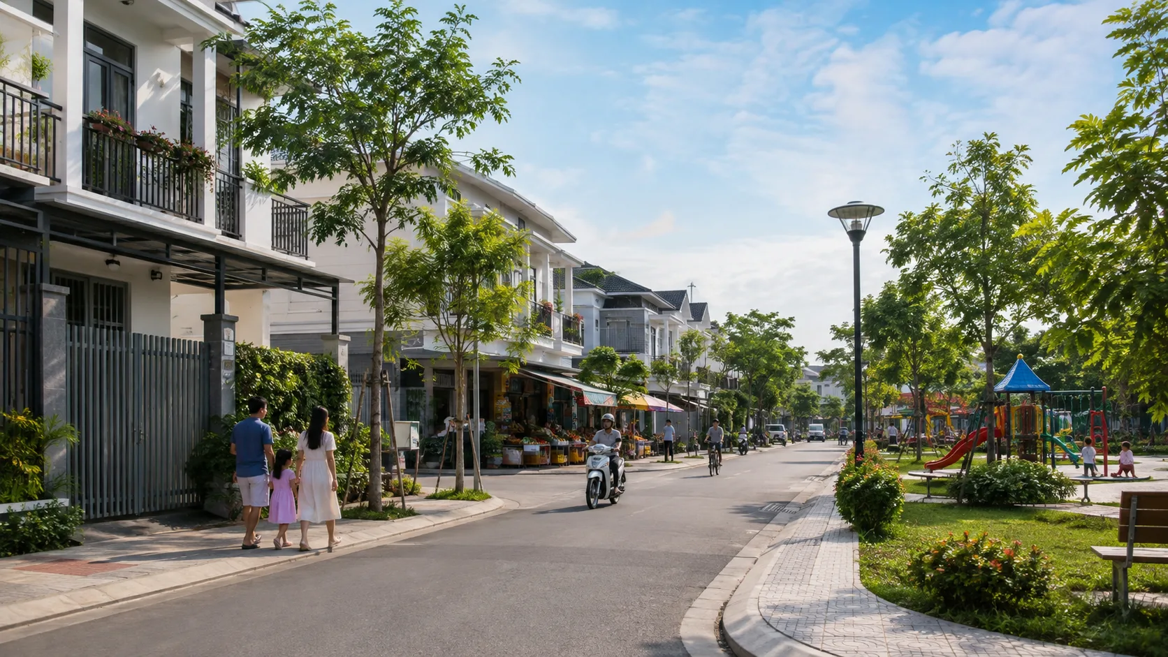 Tiện ích và môi trường sống Khu dân cư Đại Quang
